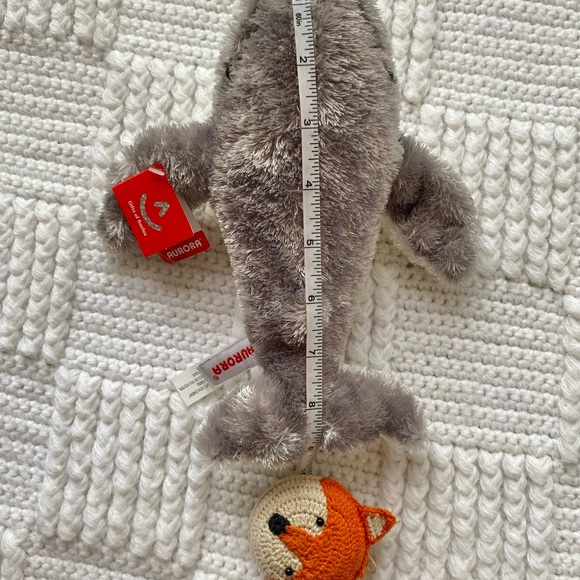 NWT Aurora - Mini Flopsie - 8" Ahab Whale - Picture 7 of 8